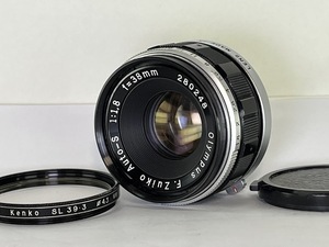 ★美品★ オリンパス OLYMPUS F.ZUIKO AUTO-S 38mm F1.8 ★レンズプロテクター kenko sl 39.3 付★ #0922-7　