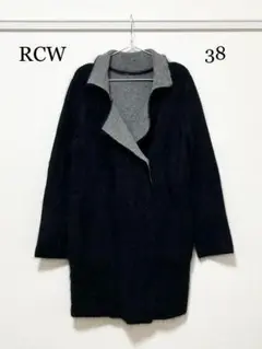 RED CHOP WORKS アンゴラ混コート 38サイズ