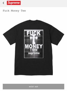 ★Supreme Fuck Money Tee Black XLサイズ シュプリーム Tシャツ 新品 送料込