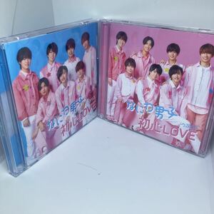なにわ男子　初心LOVE CD+Blu-ray 初回限定盤1.2セット