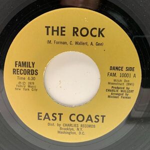 【中毒性ともにアングラ感も最高なインディ・ブギー】USオリジナル EAST COAST The Rock (