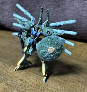 バンダイ　ガンダムアーティファクト　Zガンダム　パラスアテネ　塗装　完成品