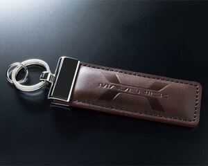 送料無料 ウェッズ MAVERICK Leather キーホルダー [No.52810] 1個 [サイズ：約120ｍｍ(リング含む)×30ｍｍ×10mm(厚み)] レザー