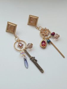 とても豪華なピアス　ゴールデンカムイ　鯉登音之進　イメージアクセサリー