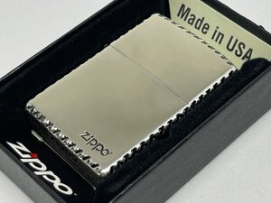 送料無料 ZIPPO[ジッポー] ENGRAVE クロスリューター 銀いぶしメッキ 2SI-ZRT