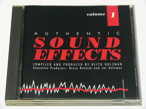 AUTHENTIC SOUND EFFECTS VOLUME 1 // CD 効果音