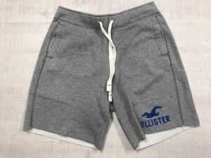 ホリスター Hollister アメカジ サーフ ショート ハーフ スウェット パンツ ボトムス メンズ M グレー