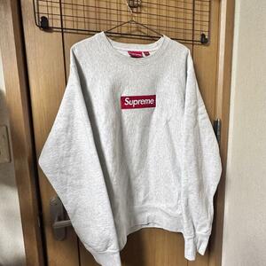 supreme boxlogo crew neck