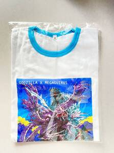 未開封新品 ゴジラ 対 メガギラス GODZILLA VS MEGAGUIRUS Tシャツ T shirt Mサイズ(検索)怪獣 コラボ 限定 KONG 夏 ソフビ ブルマァク