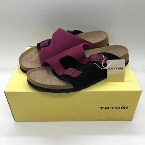 【41】新品 BIRKENSTOCK TATAMI Pilica Suede Leather Sandal ビルケンシュトック タタミ ピリカ スエード レザー サンダル 日本製 0116