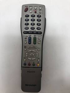 【シャープ 純正 リモコン 5K01】動作保証 即日発送 GA567WJSA テレビ用 LC-32D10 LC-26D10 LC-20D10