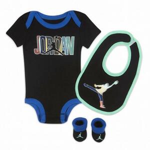 ★★新品US正規店購入★★NIKE Baby【ナイキ ベビー】 Jordan ジョーダンロゴ 3ピース ボックスセット 75cm 6-12ヶ月