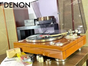 レコードプレーヤー DENON DP-1300M オプションウエイト ACD-45-N等付属 当社整備/調整済品 Audio Station