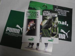 1997 1998 PUMA CATALOG SOCCER FOOTBALL SHOES WEAR サッカー カタログ スパイク シューズ