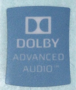 ■新品・未使用 ■10枚セット 【DOLBY】エンブレムシール　【15*19㎜】送料無料・追跡サービス付き☆P297