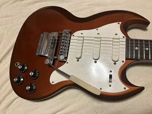 ヴィンテージ68年製！　gibson melody makerⅢ SG Sparkling Burgundy ギブソン メロディメーカー　スパールクルバーガンディ