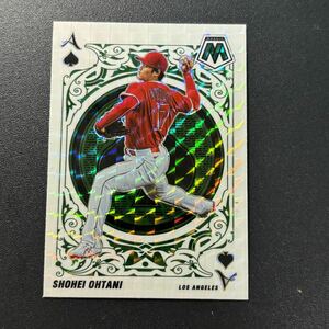 大谷翔平 2022 Mosaic ACES インサート GREEN パラレル Shohei Ohtani MLBカード