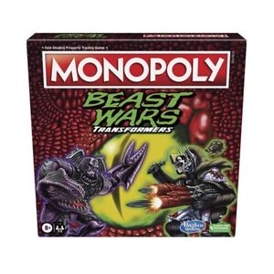 Monopoly Transformers Beast Wars Hasbro Parker Brothers NEW Sealed 海外 即決