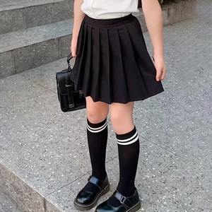 ☆ ブラック ☆ 160cm ☆ ミニプリーツスカート pmyminiskirt07 プリーツスカート ミニ 女の子 無地 プリーツ スカート ミニスカート