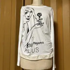 Kei Hayama PLUS ケイハヤマプリュス　Tシャツ　長袖　薄手　春