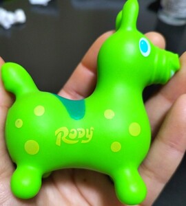 RODY　ソフビマスコット　グリーン　ジャンク品　 おもちゃ