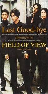 ◆8cmCDS◆FIELD OF VIEW/Last Good-bye/作詞 坂井泉水