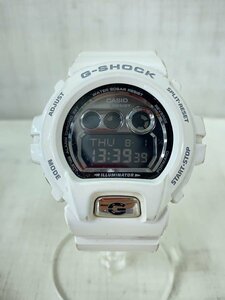 CASIO◆クォーツ腕時計・G-SHOCK/デジタル/ホワイト