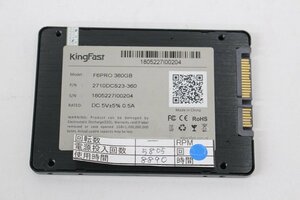 KingFast F6PRO 360GB 2.5 SSD SATA 動作品☆