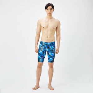 1422173-SPEEDO/メンズ ペーパーカットフローラルターンズジャマー 競泳トレーニング水着 水泳 練習用/