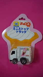 即決！未開封！特注！チョロQ　ミニストップ　トラック ミニカー