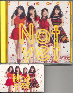 ノット・イェットNot yet/already [通常盤Type-A] ★CD+DVD★Dr.伊良部一郎★大島優子/北原里英/指原莉乃/横山由依/AKB48★カード付