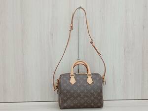 LOUIS VUITTON モノグラム スピーディ バンドリエール25 M41113 ブラウン ショルダーバッグ ボストンバッグ 2way ハンドバッグ