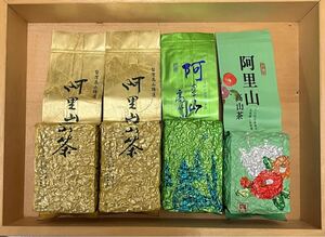 台湾茶 阿里山凍頂烏龍茶 四季春高山茶 金萱烏龍茶