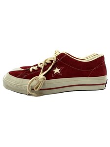 CONVERSE◆ローカットスニーカー/25.5cm/ボルドー/OS J VTG/50th aniniversary