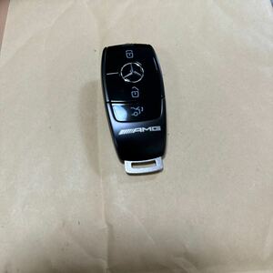 希少☆ 送料無料☆未使用保管品☆メルセデス　ベンツ 純正 スマートキー　AMG 現行 3ボタン AMG仕様 スマートキー キーレス ブラック 13