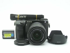 ★ハローカメラ★1109　SONY NEX-7 ( E 18-55mm F3.5-5.6 OSS ) 2430万画素 【本体とバッテリーのみ】　動作品 現状 1円スタート 即決有り