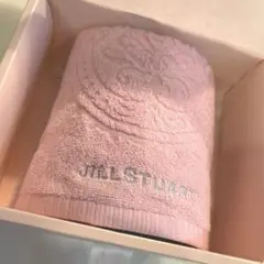 JILL STUART ピンク フェイスタオル　箱ありは1500円