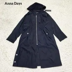 Anna Daysアンナデイズ　アウターが主役のNEWモッズコート　QVC黒M