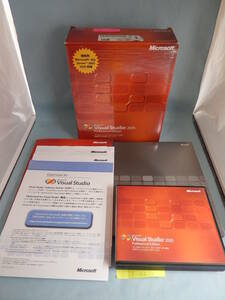 S052#中古　Microsoft Visual Studio 2005 Professional Edition sql server 2005 パッケージ ビジュアル スタジオ 開発 プロダクトキー有