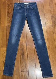 ■リーバイスのストレッチスキニーデニム(ジーンズ)■311 SHAPING SKINNY・W25