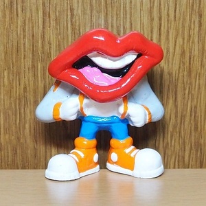 タンリップス　PVC　フィギュア　サスペンダー　1989　アドバタイジング　ゼネラルフード　Tang Lips　くちびる　アメトイ　ミールトイ