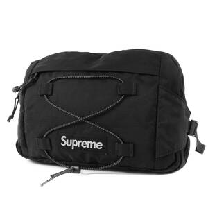 Supreme シュプリーム リップストップ ナイロン ウエストバッグ (Ripstop Nylon Waist Bag) ブラック 黒 カバン BOX LOGO