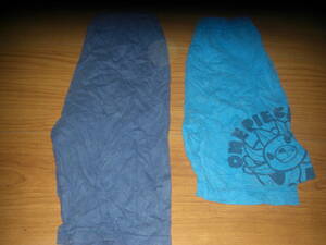 パンツ２枚　ワンピース80　紺色パンツ
