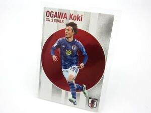 ■【美品】 Calbee カルビー 2024 日本代表チーム カード 小川 航基 GOAL SCORE コレクション