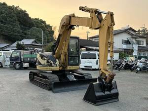 動画有！売り切り！1999年 CAT 308B-SR 油圧ショベル ユンボ バックホー 8tクラス キャビン エンジン好調！佐賀福岡