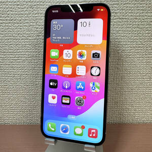 【バッテリー100%！】iPhone12Pro 128GB シルバー MGM63J/A docomo◯判定 残債なし！ SIMフリー　各キャリアMVNO◎ 中古品　即決あり！