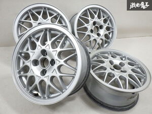 VW 純正 OP BBS 452 メッシュ ホイール 15インチ 6.5J +40 4穴 PCD100 4本 シビック インテグラ ロードスター コンパクトカー ★ 棚1F23