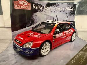 【中古】ミニカー1/43 ビテス VITESSE シトロエン クサラ WRC 2024 モンテカルロラリー