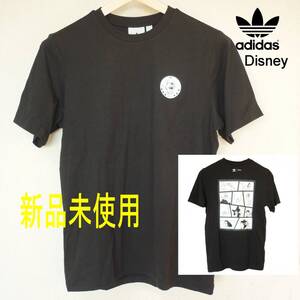 新品L★アディダスオリジナルス adidasoriginals ディズニー/Disney コラボ グラフィックTシャツ黒