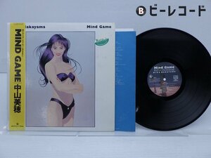 中山美穂「Mind Game」LP（12インチ）/King Records(K28A-860)/Electronic